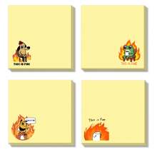 1Pc Fun "This Is Great" Sticky Notes, Humorous Office And School Supplies, Square Paper Sticky Notes For Students, Teachers And Families To Stick