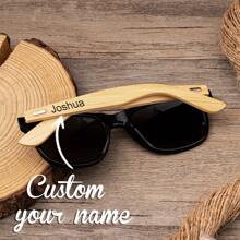 [Custom] Personalized DIY Fashion Glasses, Men's Gift Fashion Glasses, Women's Custom Glasses, Holiday Gift, Personalized Couple Gift, Single Party Gift, Father's Day Gift, Groomsman & Bridesmaid Wedding Favor Souvenirs, Daily Accessories