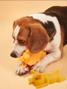 Heißer verkauf haustier sound machen spielzeug vinyl schreien schwein seltsame schrei tier hund vent interaktive haustier spielzeug haustier kauen spielzeug