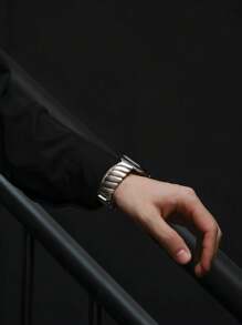 Minimally Designed High-End Men's Watch Strap Compatible With 38/40/41/42/44/45/46/49mm Compatible With Apple Watch Strap Ultra/Se10/9/8/7/6/5/4/3/2/1