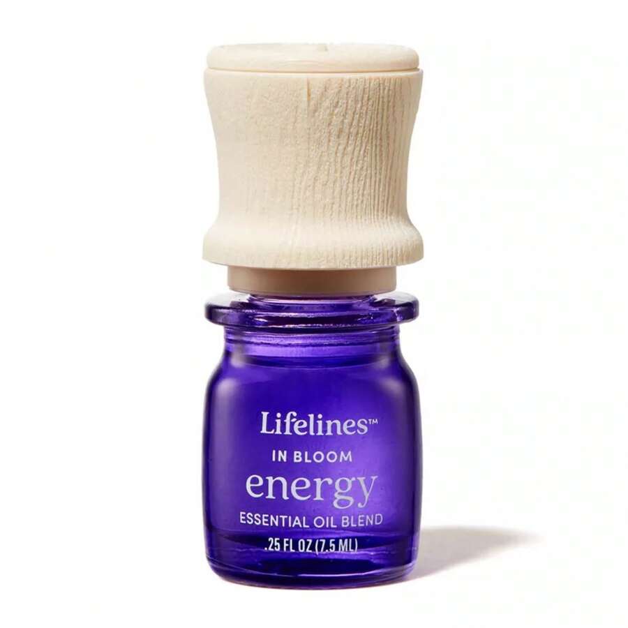 Mezcla de aceites esenciales - En Flor: Energía - Líneas de Vida: Aroma de Ámbar de Jazmín, Bomba de Precisión ™, Sin Parabenos - 1 - Ver 1