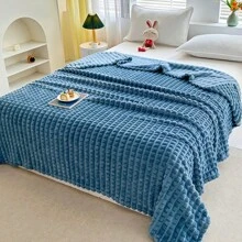 Couverture en sherpa épais et super doux à carreaux + sac-cadeau non tissé de haute qualité (sans housse de coussin ni insert) - Doux, chaud et confortable, convient pour le canapé, le lit, le bureau, les voyages, la randonnée et la pêche - Cadeau multifonctionnel utilisable toute l'année, cadeau de Noël, lavable en machine