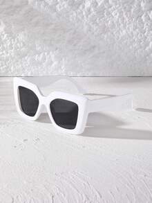 1 件/5 件女士猫眼时尚眼镜，适合度假、街头风格和日常佩戴 - 彩色 - 查看 3