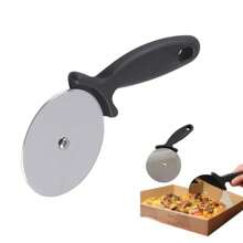 Stainless Steel Pizza Cutters Accessories Pastry Roller Cutter Pizza Knife Cookie Cake Roller Wheel Scissor Cutting Tool