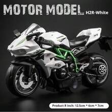 2025-1:18 Motorcycle Model Kawasaki Duka Street Car Sports Car Simulation Model Gift - Birthday Gift - Graduation Gift - Gift - Multicolor - View 22
