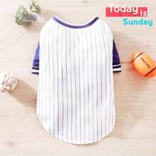 Dog Clothes Striped Shirt For Small Dogs, Schnauzer, Teddy, Poodle, Puppy, Kittens, Anti-Shedding