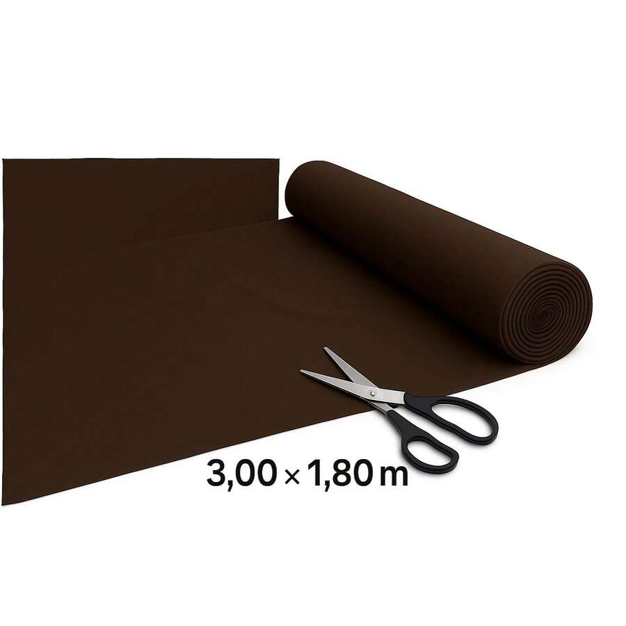 Tensioned Mesh 3.00m X 1.80m - For Party Decoration - Rust Brown - View 1