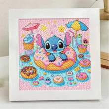 Disney Disney Stitch Diamond Art DIY Crystal Painting Decorative Picture,Children's Birthday Gift (Random Color & Style)