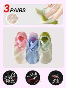 Chaussettes bateau de yoga dégradées pour dames, antidérapantes professionnelles pour l'intérieur, légères, chaussettes basses d'été. Convient pour le pilates, la remise en forme et toutes sortes d'activités sportives.