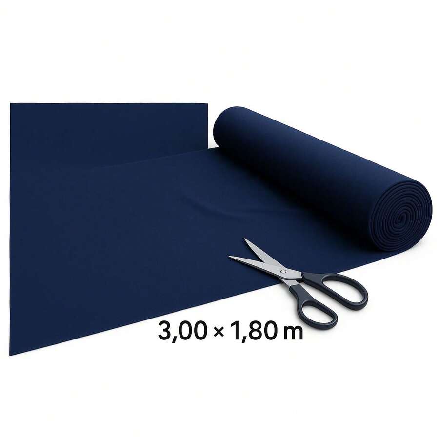Tensioned Mesh 3.00m X 1.80m - For Party Decoration - Navy Blue - View 1