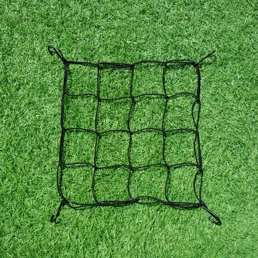 Large And Small Sizes Grow Tent Elastic Trellis Netting ,Elastic Plant Support Net,Elastic Scrog Net ,Elastic Plant Net With Steel Hooks, Flexible Hydroponics Support For Grow Tents, Gardening, And Horticulture