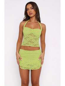 Ladies' Summer Sexy Hot Refreshing Camisole - Green - View 4