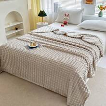 Couverture en sherpa épais et super doux à carreaux + sac-cadeau non tissé de haute qualité (sans housse de coussin ni insert) - Doux, chaud et confortable, convient pour le canapé, le lit, le bureau, les voyages, la randonnée et la pêche - Cadeau multifonctionnel utilisable toute l'année, cadeau de Noël, lavable en machine