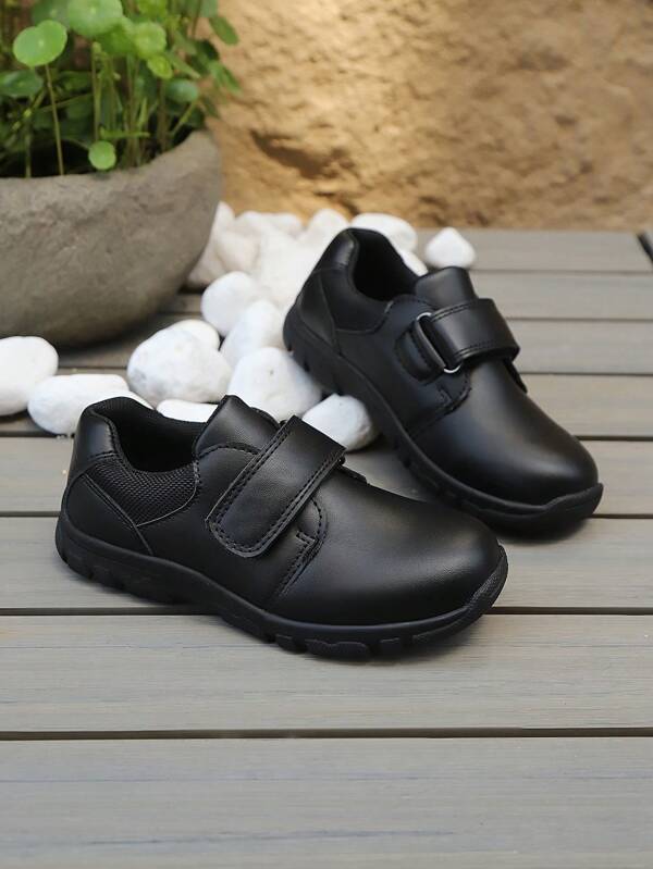 Classic College Style Solid Color Oxford Shoes, Kids Boys & Girls Lightweight Non-Slip Dress Shoes, Comfortable For School, Outdoor Activities, Weddings And Parties - Non-Slip, Durable And Easy To Clean