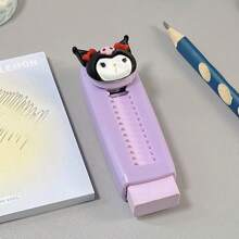 Sanrio Sanrio Hello Kitty And Kuromi Cute Character Eraser Set - ABS, Will Not Stain Or Crack - Specially Promoted Melody, Cropy, My Melody As The Best Gift For School Start School Supplies,Back To School