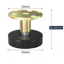 4 件可调节家具腿可调节板条支撑腿适用于桌子/床/柜子/沙发、床架可调节高度板条支撑腿 - 彩色 - 查看 13