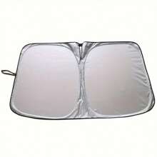Automobile Windshield Sunshade-Foldable Automobile Umbrella Sunshade, Anti-Ultraviolet Car Front Window (Heat Protection) Windshield Cover Card