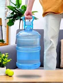 1/2pcs Bottle Carrier Clip, Bottle Cap Holder Rack, Carrying Tool, Water Bucket Handle, Minimalist Blue Plastic Stand, Household Handle - Multicolor - View 7