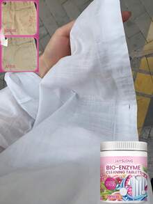 JAYSUING JAYSUING;Bio-Enzymatic Popping Salt Foam Tablets (Bucket); Highly Effective Stain Remover; Removes Grease; Removes Stains; A Household Essential; Mild Formula; Fast Dissolving; Laundry Foam Tablets