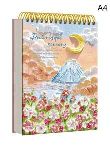 Libreta de bocetos con tapa dura artística, libro de bocetos para dibujo 16K, útiles escolares, de vuelta al colegio