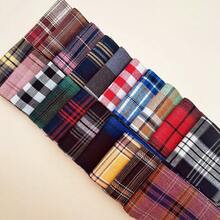 40 片 6.5*50 厘米格子拼布布条，预切欧美风格 DIY 手工工艺品用品 - 彩色 - 查看 2