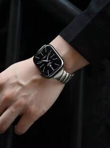 Minimally Designed High-End Men's Watch Strap Compatible With 38/40/41/42/44/45/46/49mm Compatible With Apple Watch Strap Ultra/Se10/9/8/7/6/5/4/3/2/1