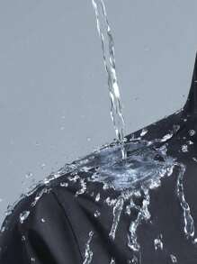 2pcs/Set Unisex Full Body Waterproof Rain Jacket & Pants Set