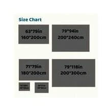 A Premium Oversized Area Rug, Featuring A Lightweight And Portable Design With Personalized Geometric Patterns. This Luxurious Area Rug Complements Various Home Decor Styles, Boasts High-End Machine-Washable Convenience, And Utilizes High-Density Material With Non-Slip Bottom Particles For Fade Resistance. Bathroom Accessories Back To School Entryway Decor Bathroom Kitchen Decor - Multicolor - View 12