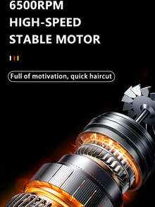 Kemei KM-037 Cordless Barber Hair Clippers For Men Professional,R TYPE BLADE,2 Speed,LED Display,Beard Hair Trimmer For Men,Men Barber Hair Clippers,Hair Cutting Tools Kit,Electric Razor Beard Shavers Gift For Men,USB Type-C - Multicolor - View 11