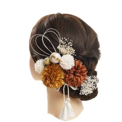 水绳、金箔、和服、振袖、袴、头饰、婚礼、配饰、头发