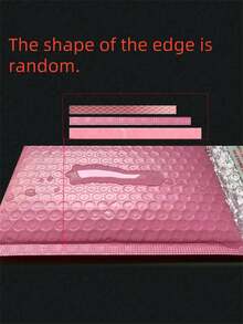 40个装加厚粉色气泡袋自粘信封袋用于运输包装邮寄礼品袋圣诞节情人节生日派对节日包装袋 - 彩色 - 查看 7