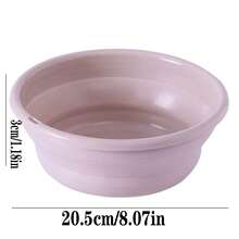 1 buc lavoar pliabil de culoare solidă, lavoar din plastic PP de înaltă calitate, lavoar pliabil portabil pentru călătorii, lavoar suspendat și drenabil