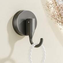 Strong Suction Cup Hook - No Drilling Required, Easy To Install Bathroom And Kitchen Tiles, Durable Vacuum Towel Rack