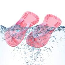 1 件 LIGE 狗玩具咀嚼玩具，狗鞋形状，逼真的咀嚼遥控玩具，缓解无聊并促进幼犬出牙，柔软，有助于牙齿健康，适合小型犬，幼犬出牙玩具 | 有趣的设计 | 耐用的硅胶 - 彩色 - 查看 6