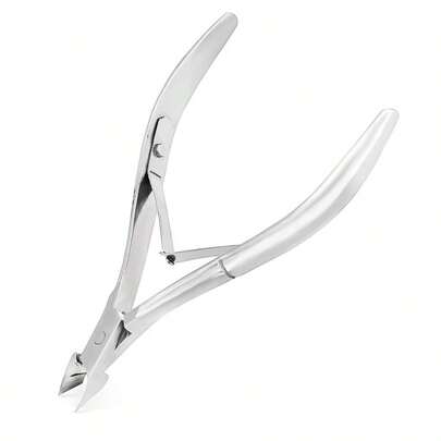 Cuticle Trimmer Cuticle NippersProfessional Stainless Steel Cuticle Cutter Cuticle Clippers Cuticle Remover Pedicure Manicure Tools For Fingernails And Toenails Silver