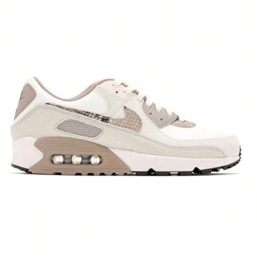 Women's Nike Air Max 90 AMD 2 LT Orewood BRN/Multi-Color (HV4915 100) - Brown - View 1