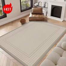 Large Area Rug, Personalized Geometric Pattern, Luxury Area Rug Suitable For Various Home Decor Styles, Premium Machine-Washable, Upgraded Version Features Thickened And Denser Material With Non-Slip Bottom Particles, Fade-Resistant, Modern Design, Suitable For Bedrooms, Living Rooms, Dining Rooms, Backyards, Bathrooms Back To School