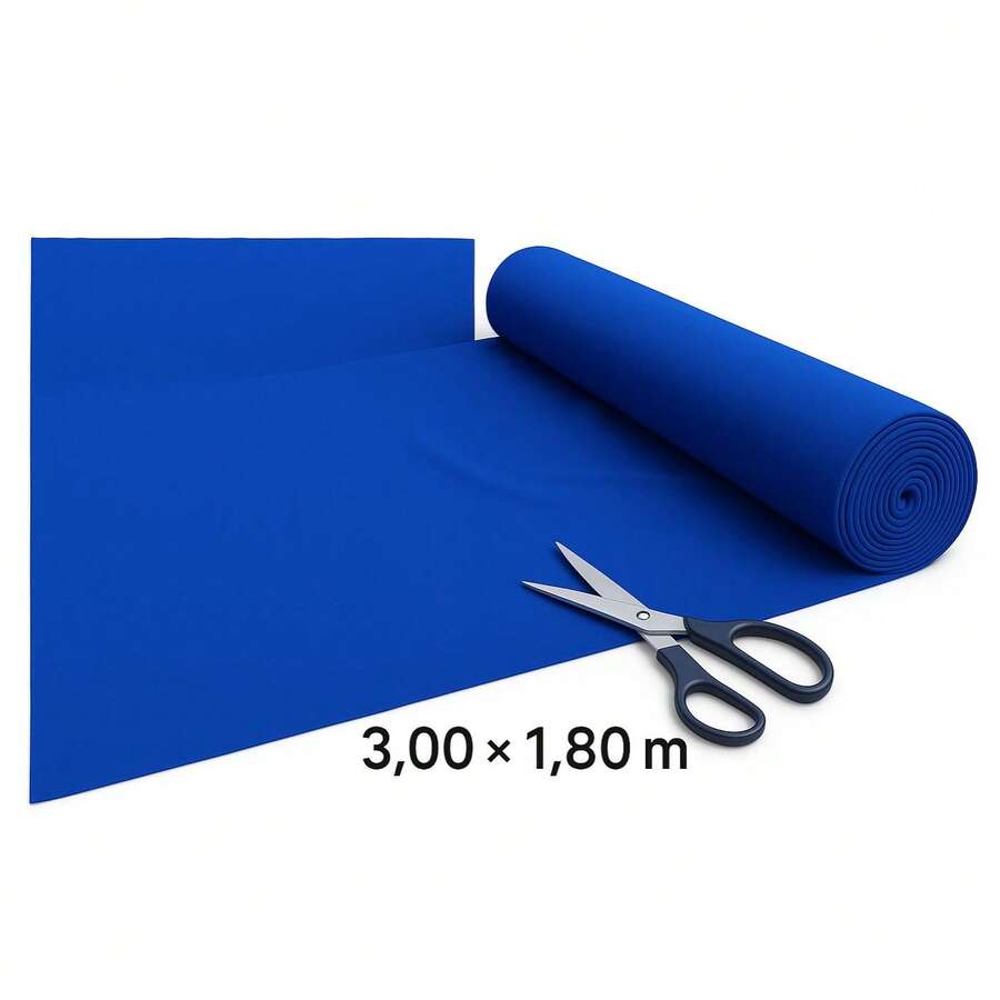 Tensioned Mesh 3.00m X 1.80m - For Party Decoration - Blue - View 1