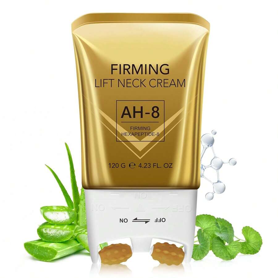 AH-8 Firming Neck Cream – Advanced Skin Tightening Cream For Body &Amp; Neck | Lifting &Amp; Moisturizing | Smooths Wrinkles, Firms Loose Skin, Deep Hydration For Youthful Glow | Suitable For All Skin Types - White - View 1