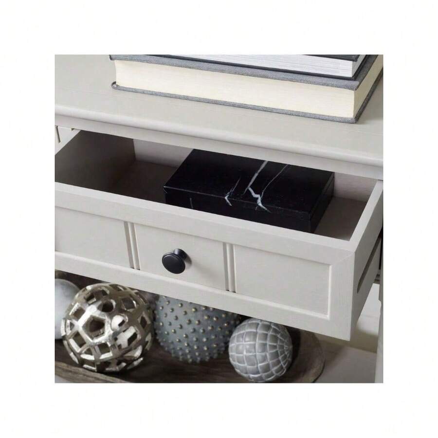 SAFAVIEH Samantha 2 Drawer Console Table | Vintage Grey | - - 1 - View 1