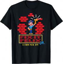 Wreck It Ralph - I Can Fix It Felix Breathable T-Shirt - Black - View 1