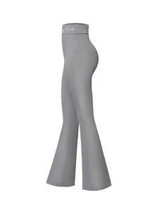 女士瑜伽裤，弹性面料设计，字母图案腰带 - 适合休闲运动、健身房锻炼、骑行 - 春夏女士紧身裤 - 活力生活方式的理想之选