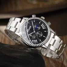2 pièces/set, ensemble portefeuille élégant mode affaires pour homme, comprenant 1 portefeuille d'affaires pratique + 1 montre de sport haut de gamme. Idée de cadeau romantique pour petit ami, père ou famille. Cadeau de vacances digne. Portefeuille anti-vol en PU de couleur unie, convient pour toutes les saisons et les vacances. Cadeau de couple.