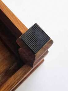 2pcs Sofa Leg Pads, Furniture Non-Slip Stoppers, Table Leg Sticky Pads For Silent & Stationery Beds, Chairs, Desks