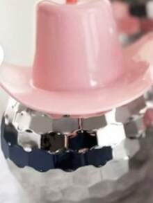 1 件闪光球杯圆形球杯塑料杯不倒翁杯迪斯科球杯女孩适用 - 彩色 - 查看 14