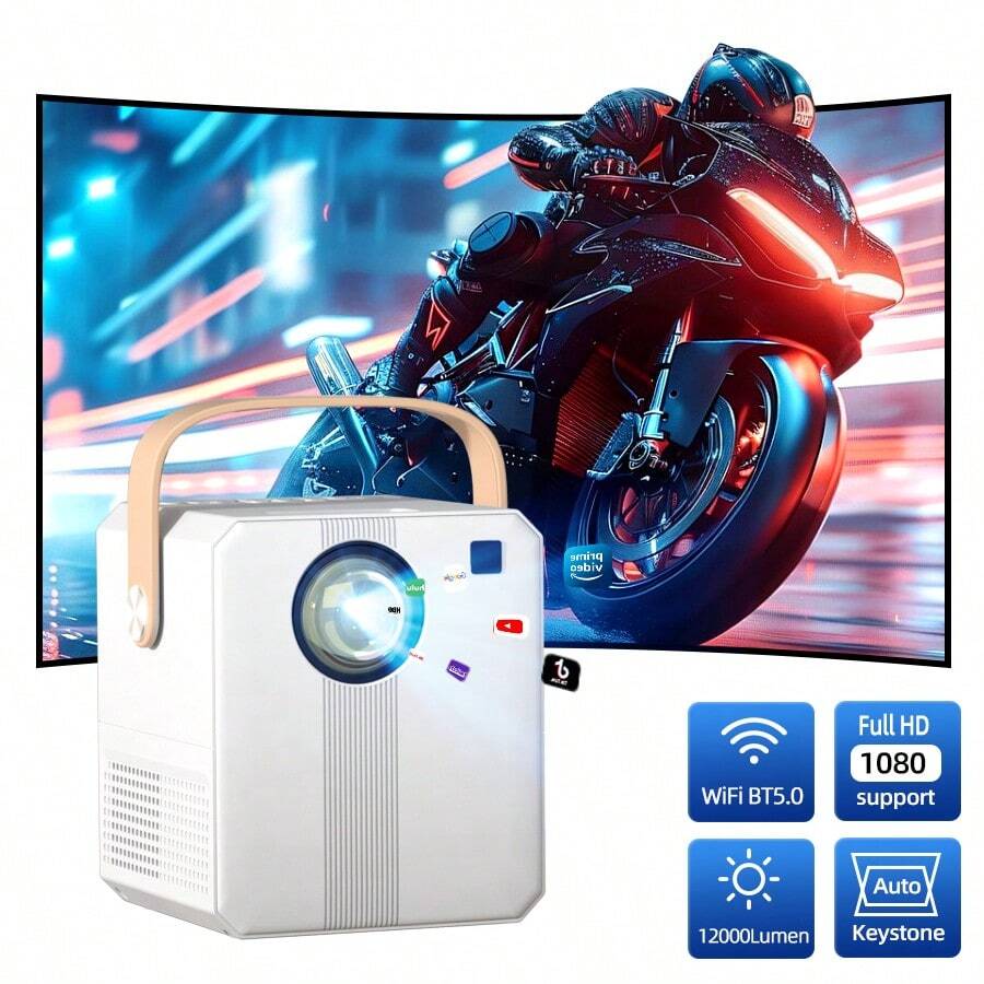Proyector doméstico 4K Ultra HD 5G 2025, cine en casa inmersivo ...
