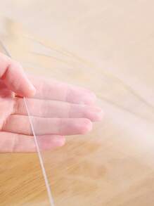 1.0mm Thick Transparent Floor Mat, Carpet Protective Film, Wood Floor Protector, PVC Plastic Mat Pad, Waterproof & Washable For Home Use