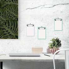 1Pc Mini Clipboard, Available In Various Colors, Made Of Durable Plastic, With A Notepad-Sized Pocket Clipboard, Suitable For Taking Notes, 4.7 X 7 Inches - Suitable For A6 Paper,Back To School,School Supplies - Multicolor - View 6
