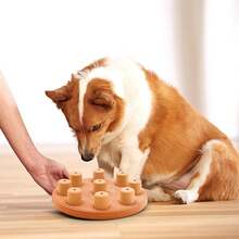 Outward Hound By Nina Ottosson Dog Casino Treat Puzzle Enrichment Toy, Level 3 Advanced, Turquoise - Dog Smart Composite (Orange) - 查看 8