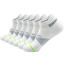 6/12 /20Pairs Men Short Socks High-Quality Low Cut Soft Comfortable Ankle Socks Mesh Breathable Versatile Casual Men Boat Socks